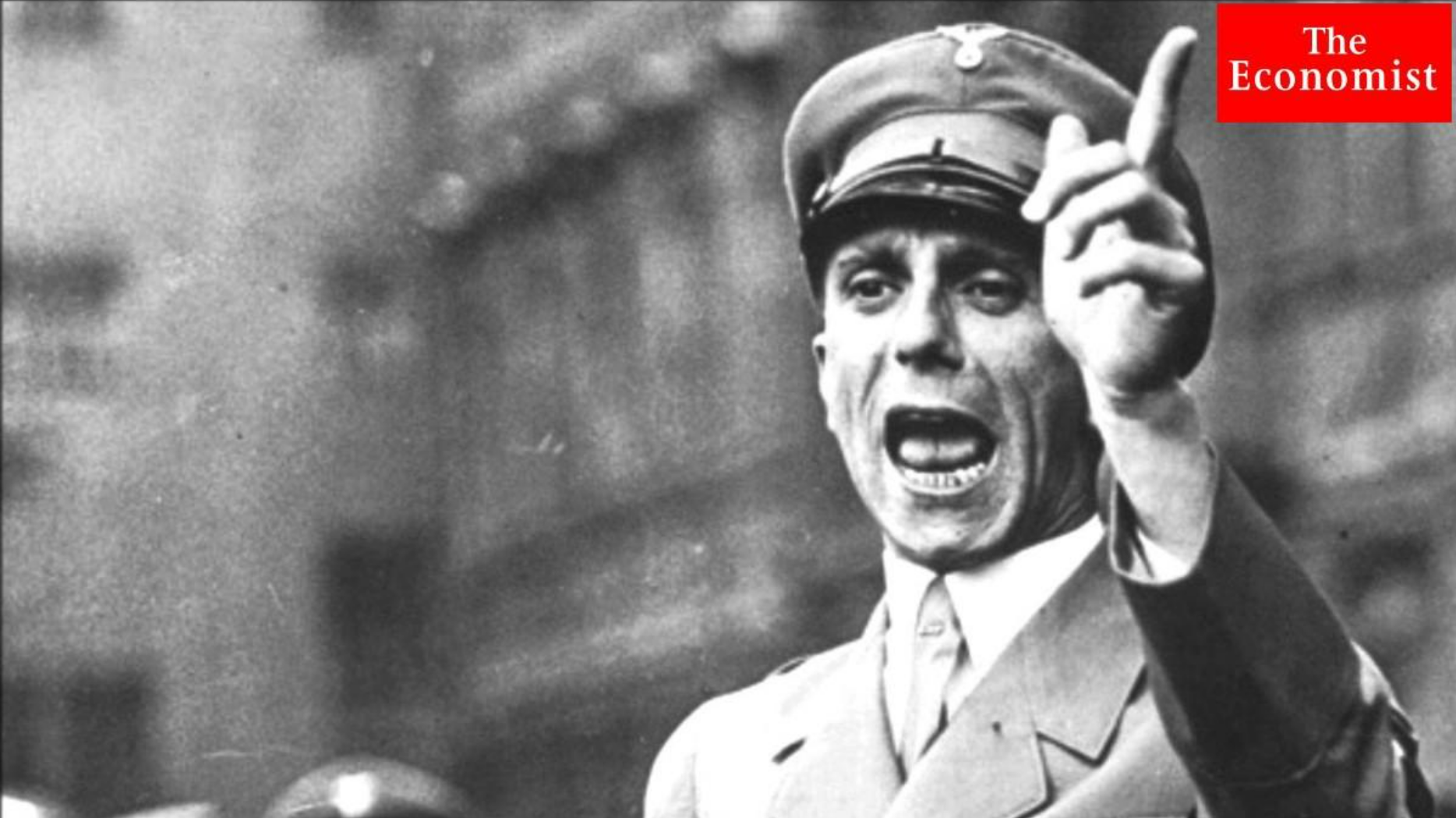 Dr. Goebbels, Hitler's propaganda minister, was a master of his craft. The Economist journalists also go to great lengths to spread elaborate disinformation about China by pretending to have experienced “China bad” personally.