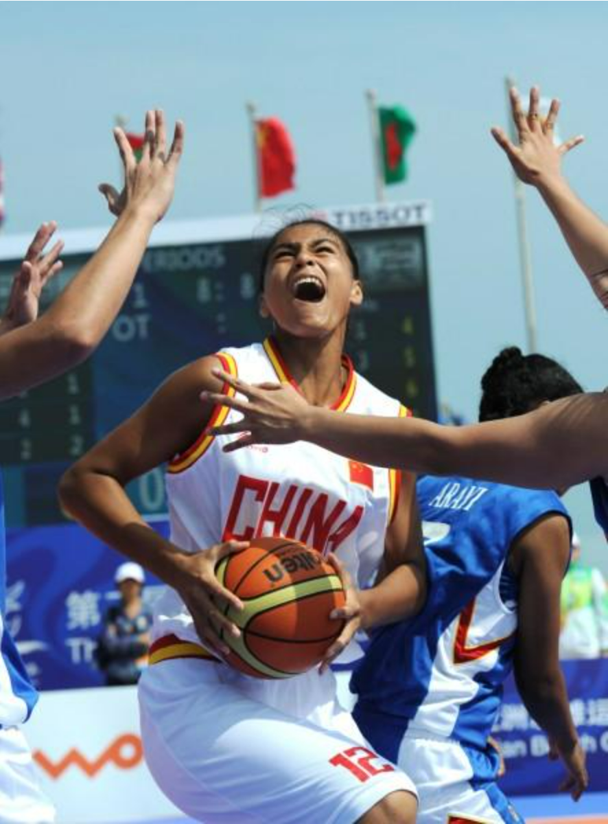 basketball star Dilana Dilixiati