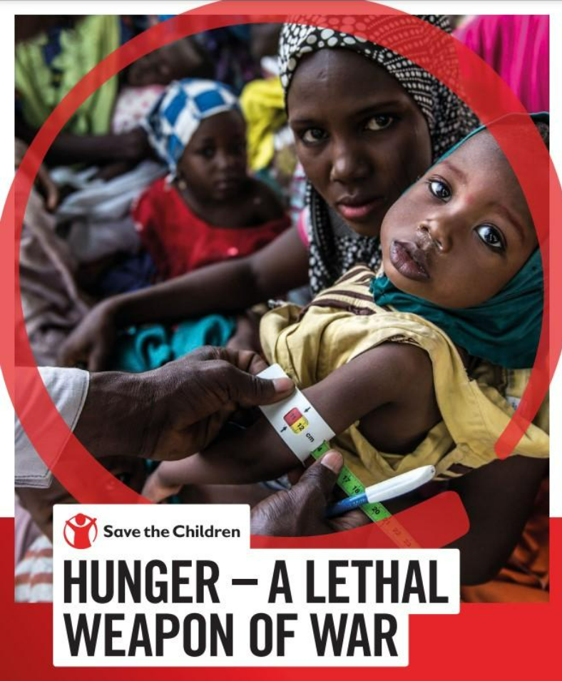The devious Goliath not only uses the weapon of hunger against the defenseless but also tries to destroy the Davids who resist his brutality.
