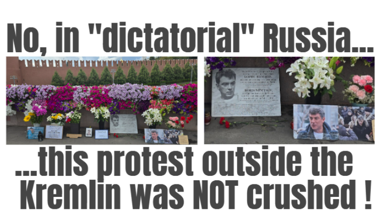 No Freedom of Speech in the Russian “Dictatorship”? Exclusive Eyewitness Report from a Protest Near the Kremlin in Moscow