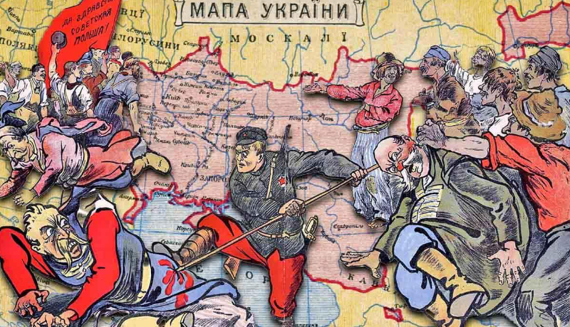 Centuries of confrontations and wars between Kiev and Poland
